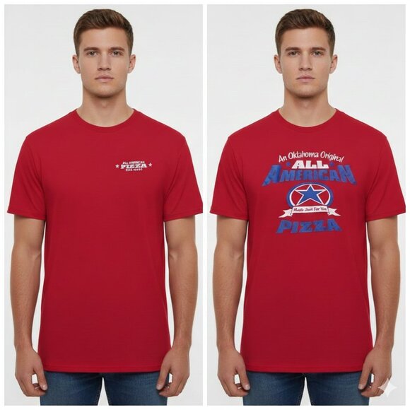 Hanes Other - Oklahoma All‑American Pizza T‑Shirt – Size XL